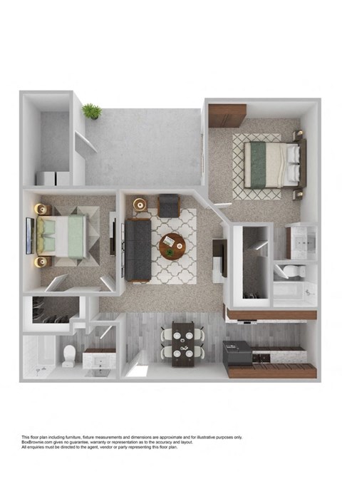 2 bedroom Silver Cliffs Apartments in Bullhead City